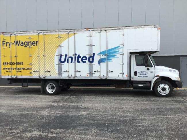 2007 INTERNATIONAL 4300 Pallet Vault Moving Van 26'X102 - Body 2013 US Body,
169,000 Original Miles! 
Old School DT466. 
Allison Automatic Transmission! 
Air Ride Suspension! 
Clean Inside And Out! 
Will Include Pads! 
Ready Now!