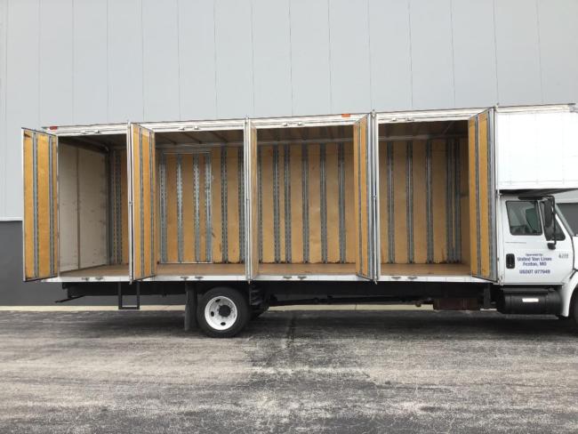 2007 INTERNATIONAL 4300 Pallet Vault Moving Van 26'X102 - Body 2013 US Body,
169,000 Original Miles! 
Old School DT466. 
Allison Automatic Transmission! 
Air Ride Suspension! 
Clean Inside And Out! 
Will Include Pads! 
Ready Now!
