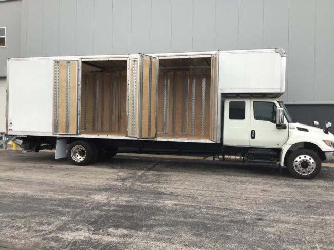 Brand New 2024 Extended Cab 5 Man International Cummin'S, Allison Automatic Transmission, Air Ride Suspension (3) Ready To Go Today! Brand New 2024 US Truck Body 26' (5) 5 Vault Moving Van Body With A New Waltco HLF 40   4,000 Liftgate. 5 Year Cummin'S 300k Warranty (2) CDL (3) Non CDL We Have Several Other Late Model Moving Van'S
