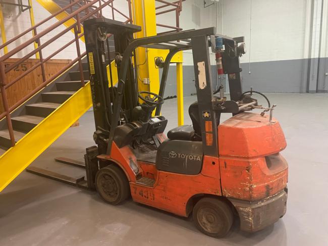 PROPANE-TOYOTA--FORKLIFT:-(MODEL
